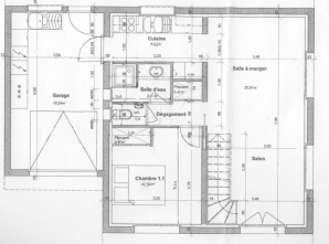 plan du rez de chaussee